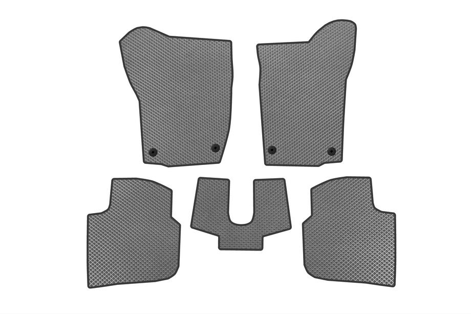 Seat Toledo 2012-2019 гг. Коврики EVA (Серый) Image