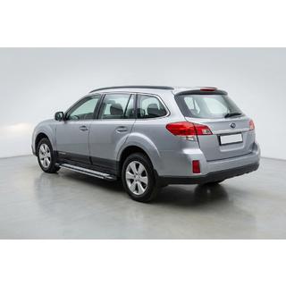 Боковые Подножки Rainbow (2 шт., Алюминий) Subaru Outback 2009-2014 гг. фото 1