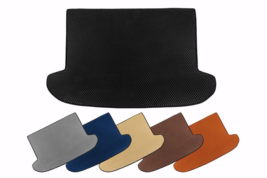 Chevrolet Tahoe 2020- гг. Коврик в багажник EVA (Черный) Image