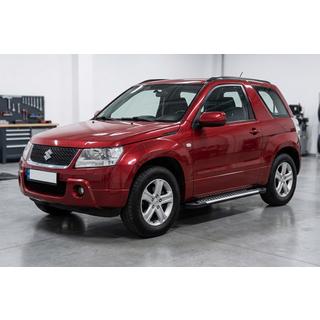 Боковые Подножки Line (2 шт., Алюминий) Suzuki Grand Vitara 2005-2017 гг. фото 1
