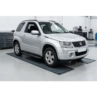 Боковые пороги Bosphorus Black (2 шт., алюминий) Suzuki Grand Vitara 2005-2017 гг. фото 1