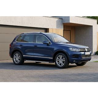 Боковые Подножки Duru (2 шт., Алюминий) Volkswagen Touareg 2010-2018 гг. фото 1