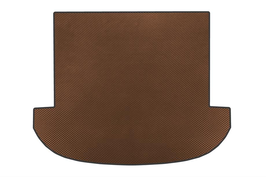 Hyundai Santa Fe 4 2018-2023 гг. Коврик в багажник EVA (Коричневый) Image