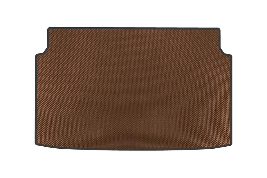 Opel Mokka 2021- гг. Коврик в багажник EVA V1 (Коричневый) Image