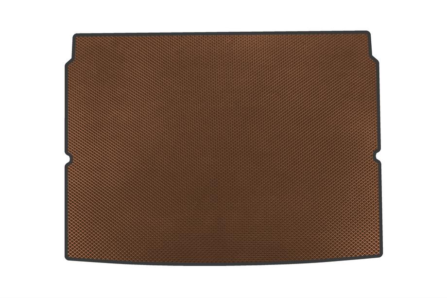 Peugeot 2008 2019- гг. Коврик в багажник EVA V2 (2023-, Электро, Коричневый) Image