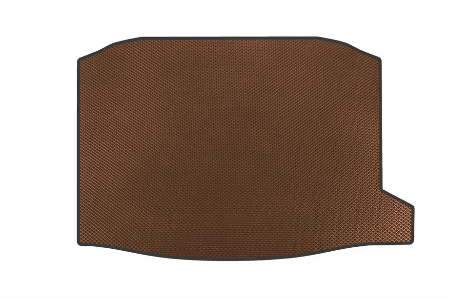 Seat Leon 2020- гг. Коврик в багажник EVA (Коричневый) Image