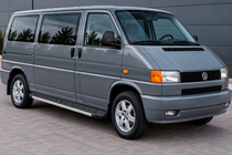 Volkswagen T4 Transporter 1990-2003 гг. Боковые пороги RedLine V1 (2 шт., алюминий) фото 1