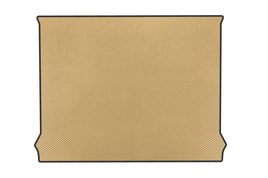 Fiat Doblo II 2010-2022 гг. Коврик в багажник EVA V2 (2010-2015, Бежевый) Image