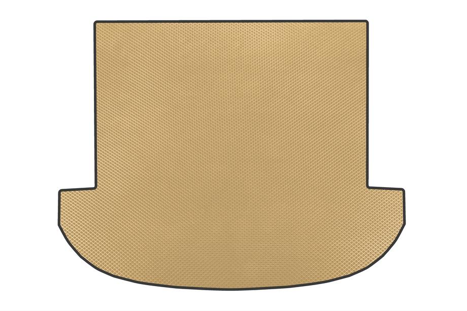 Hyundai Santa Fe 4 2018-2023 гг. Коврик в багажник EVA (Бежевый) Image