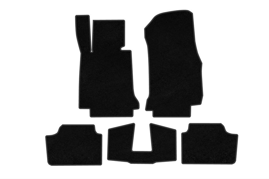 BMW 2 серия F22/F23 2014-2021 гг. Текстильные коврики Classic (Для F22, Черный) Image