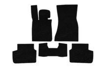 BMW 7 серия G11/G12 2015-2022 гг. Текстильные коврики Classic (для G11, черные) фото 1