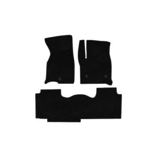 Текстильные коврики Classic (2 ряда, Черный) фото 1