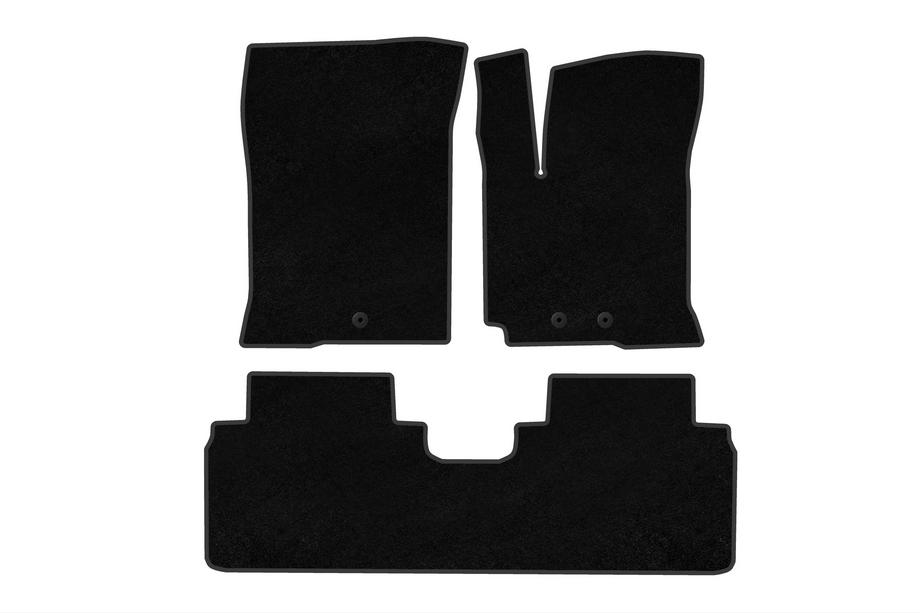 Hyundai IX-20 2010-2019 гг. Текстильные коврики Classic (Черный) Image