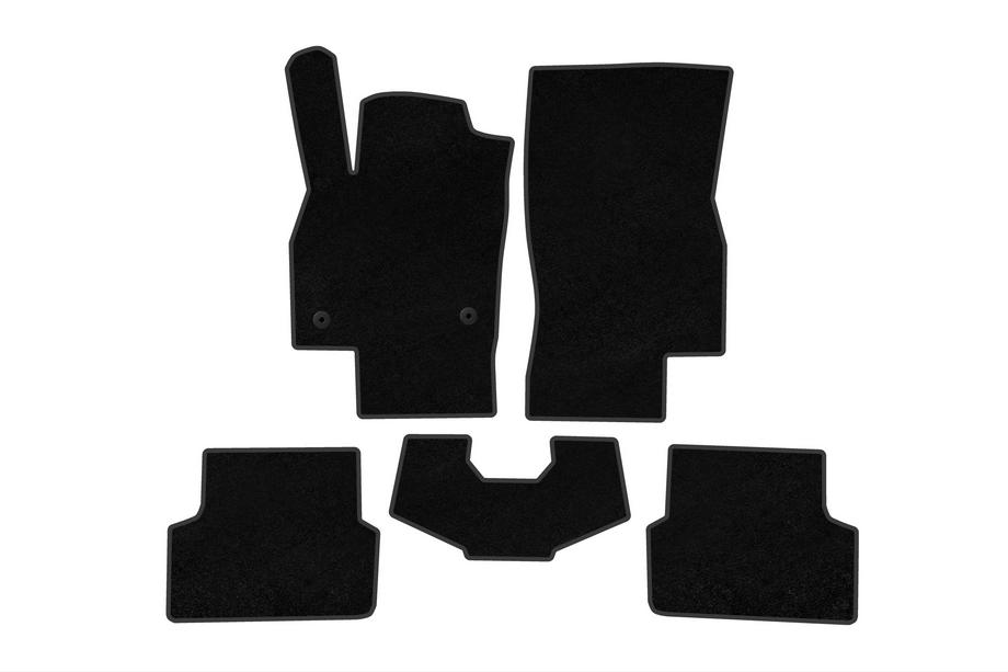 Skoda Fabia 2021– гг. Текстильные коврики Classic (HB, черный) Image