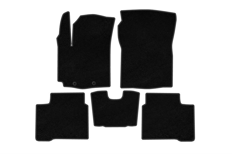 Suzuki Swift 2017-2024 гг. Текстильные коврики Classic (Черный) Image