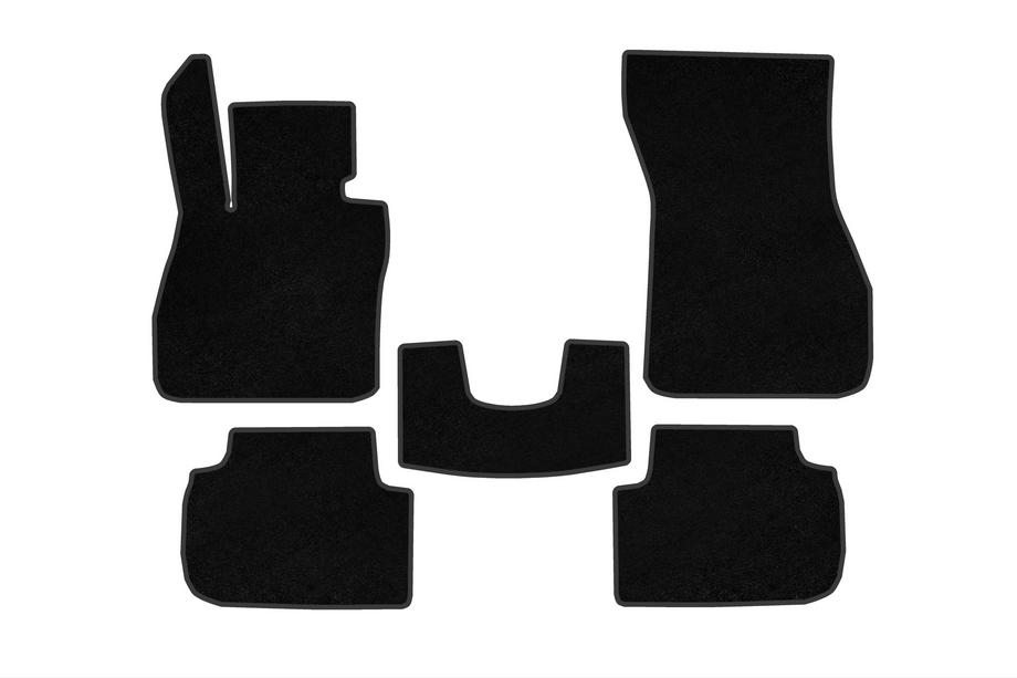 BMW 2 серия Gran Coupe F44 2020-2024 гг. Текстильные коврики Premium (Для F44, черные) Image