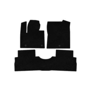 Текстильные коврики Premium (2 ряда, Черный) фото 1