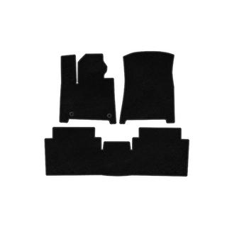 Текстильные коврики Premium (2 ряда, Черный) фото 1