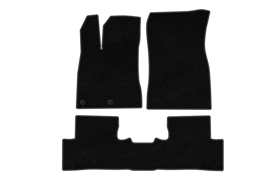 Peugeot 3008 2024- гг. Текстильные коврики Premium (Черный) Image