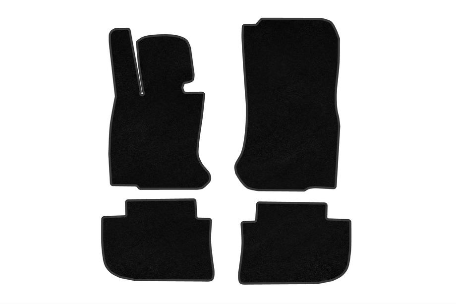 BMW 6 серия F12/F13/F06 2011-2018 гг. Текстильные коврики Deluxe (для F06, Черный) Image