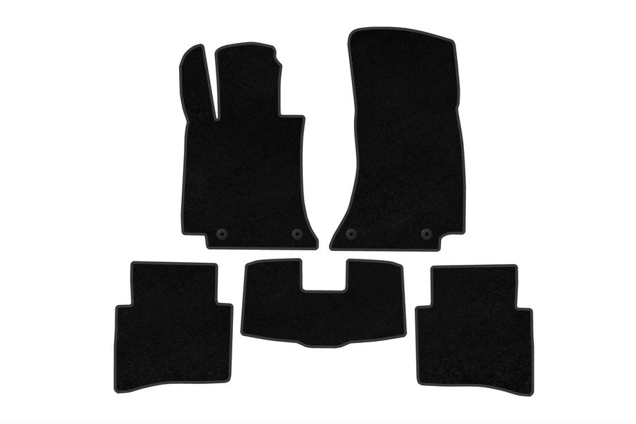 Mercedes E-сlass W214 2023- гг. Текстильные коврики Deluxe (SD, Черный) Image