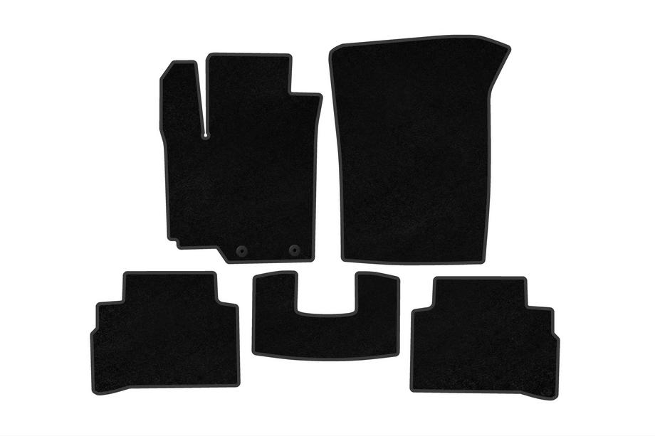 Suzuki Vitara 2015- гг. Текстильные коврики Deluxe V2 (Черный) Image