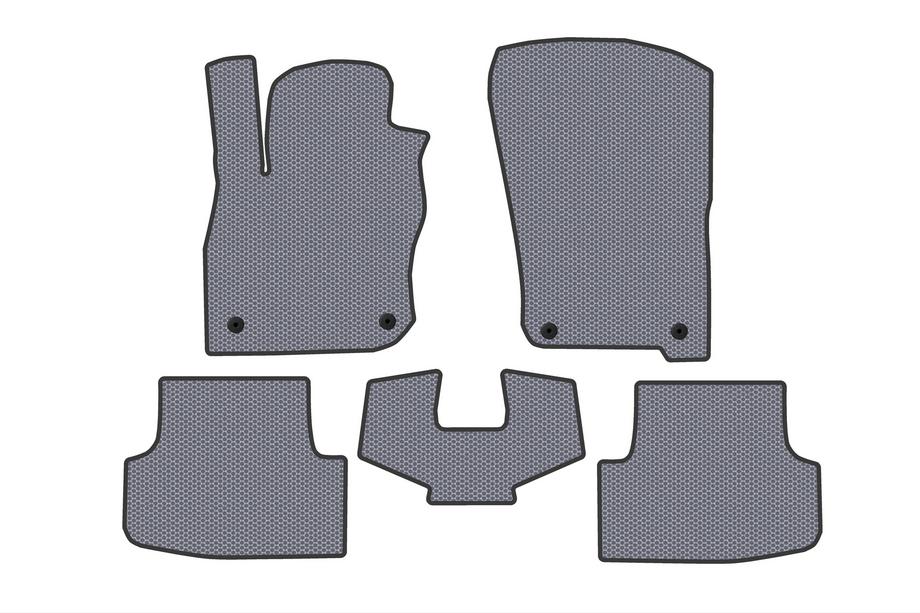 Audi A3 2020- гг. Резиновые коврики Carsuit (Седан, серый) Image