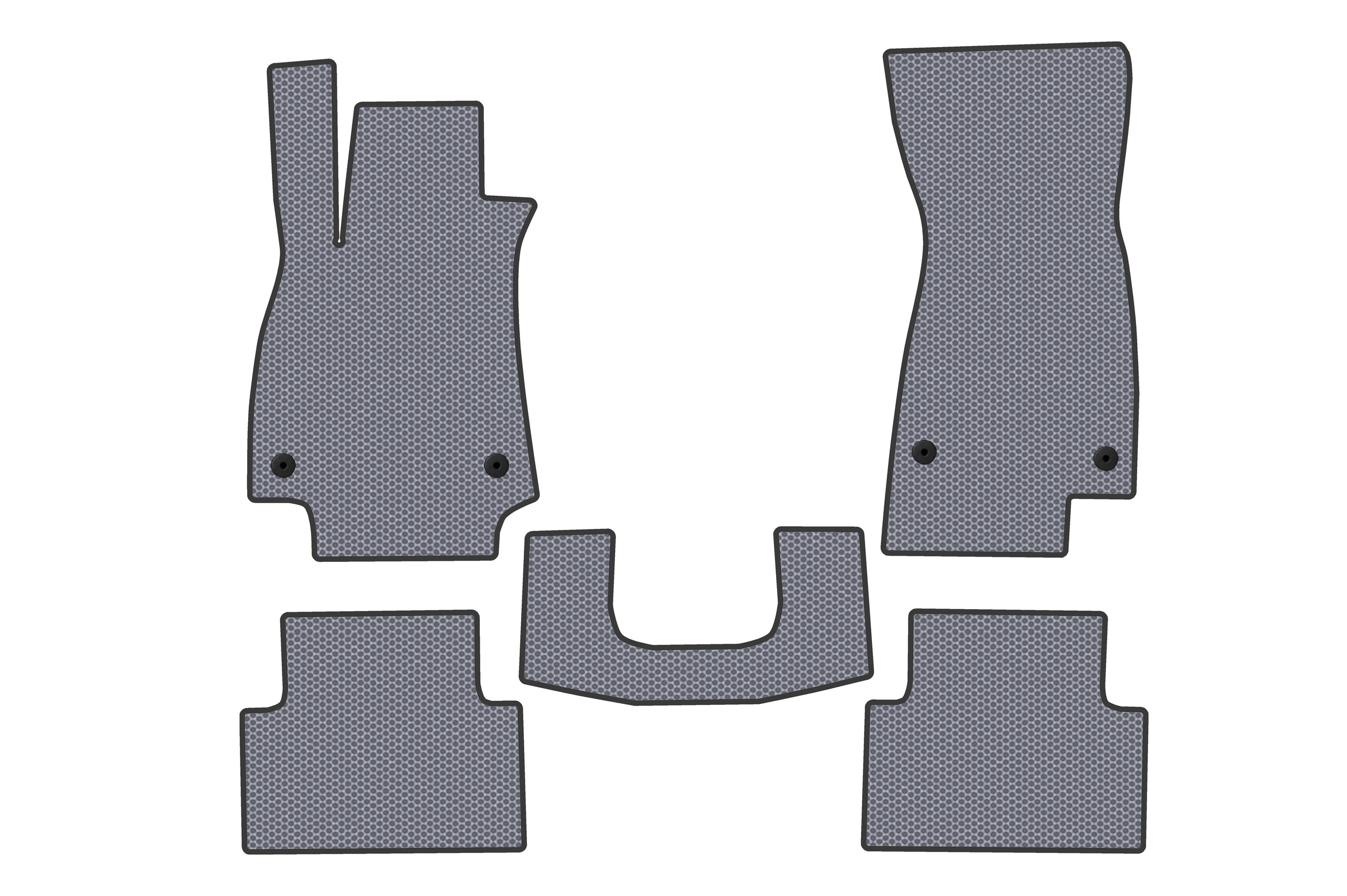 Гумові килимки Carsuit V2 (Sedan, сірий) для Ауди A5 2024- рр