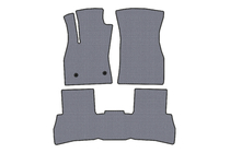 Fiat Doblo II 2010-2022 гг. Резиновые коврики Carsuit V2 (2010-2015, Серый) фото 1