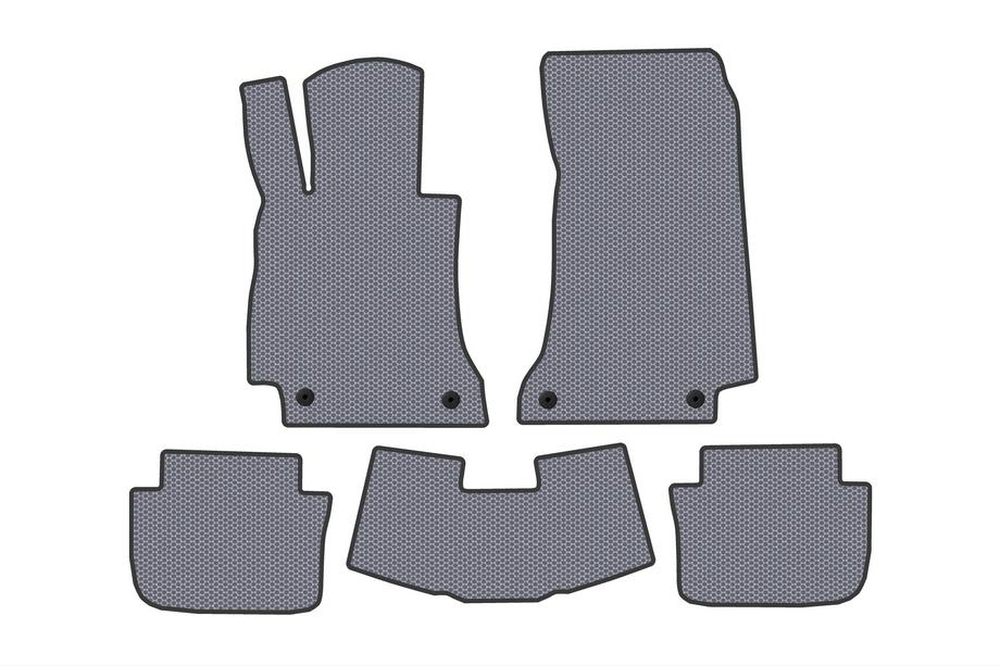 Mercedes E-сlass W214 2023- гг. Резиновые коврики Carsuit (Cabrio, серый) Image