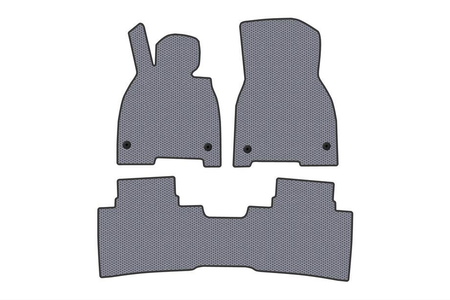 Mercedes EQS 2021- гг. Резиновые Коврики Carsuit (Серый) Image