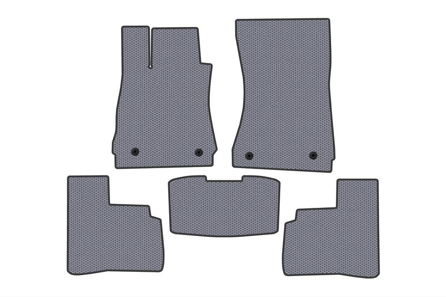 Mercedes S-сlass W221 2005-2013 гг. Резиновые коврики Carsuit (Long, Серый) Image