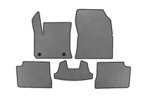 Peugeot 208 2019- гг. Резиновые Коврики Carsuit (Электро, Серый) фото 1