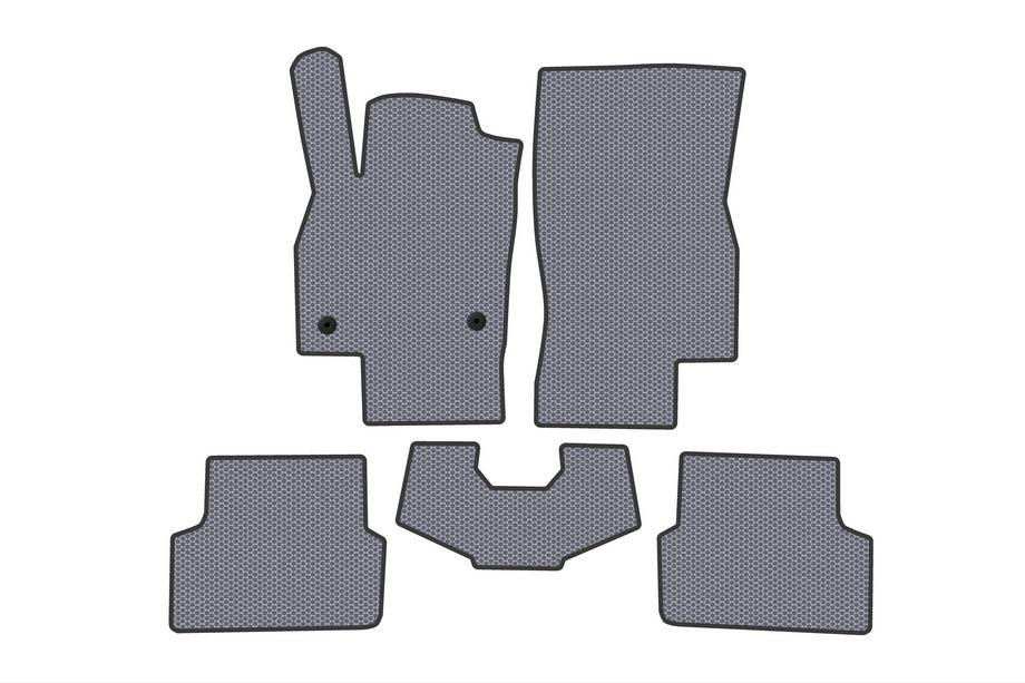 Skoda Fabia 2021– гг. Резиновые Коврики Carsuit (HB, Серый) Image