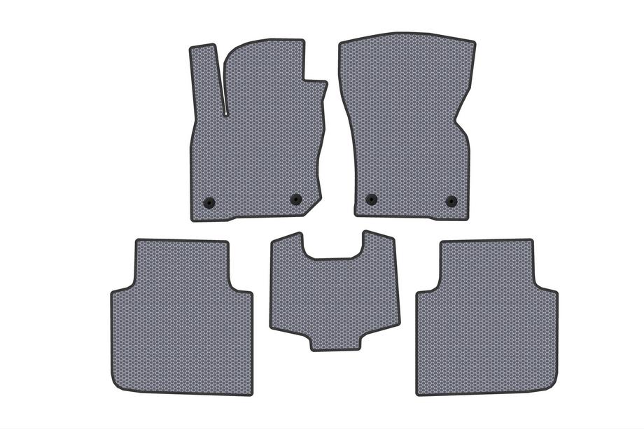 Skoda Kodiaq 2023- гг. Резиновые Коврики Carsuit (Серый) Image
