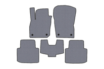 Skoda Superb 2024- гг. Резиновые Коврики Carsuit (SD, Серый) фото 1