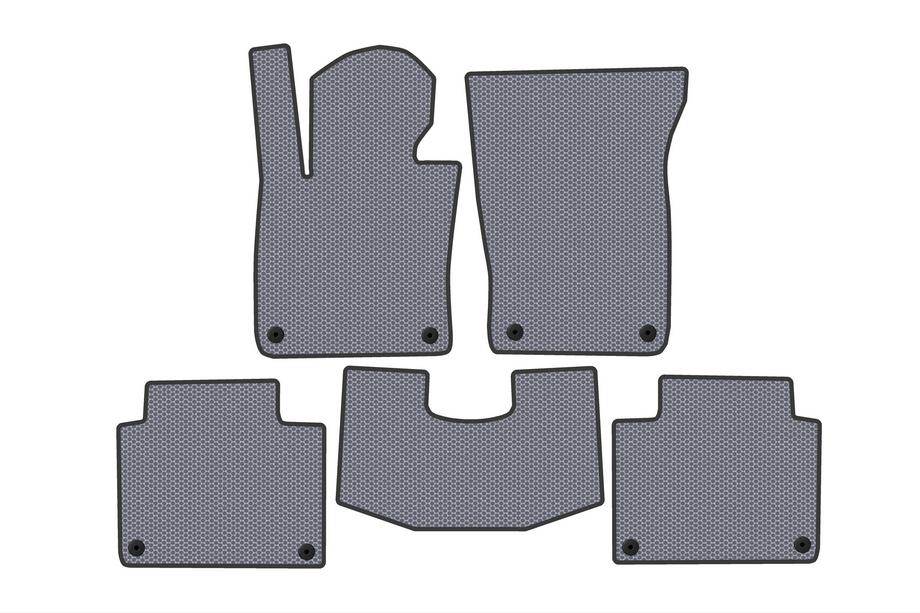 Volvo S90/V90 2016- гг. Резиновые Коврики Carsuit (SW, Серый) Image