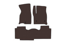 Chevrolet Tahoe 2020- гг. Резиновые Коврики Carsuit (2 Ряда, Коричневые) фото 1