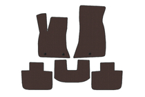 Chrysler C300 2011-2023 гг. Резиновые Коврики Carsuit V2 (Коричневые) фото 1