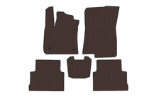 Dacia Jogger 2022- гг. Резиновые Коврики Carsuit (2 Ряда, Коричневые) фото 1