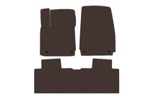 Hyundai Ioniq 6 2022- гг. Резиновые Коврики Carsuit (Коричневые) фото 1