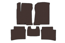 Hyundai I-20 2020- гг. Резиновые Коврики Carsuit (Коричневые) фото 1