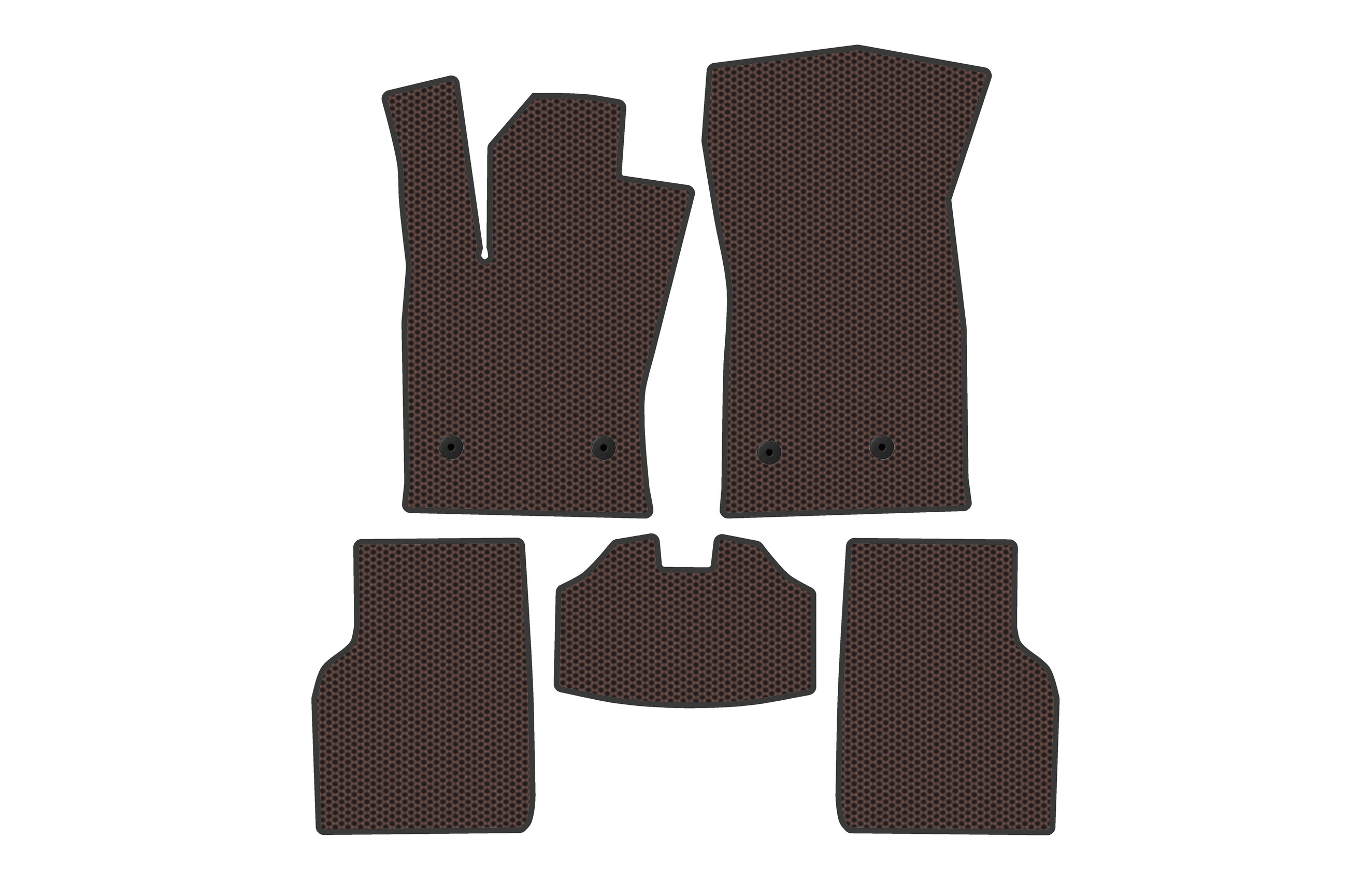Гумові килимки Carsuit (Коричневий)