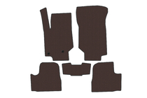 Peugeot 208 2019- гг. Резиновые коврики Carsuit (Бензин, коричневый) фото 1