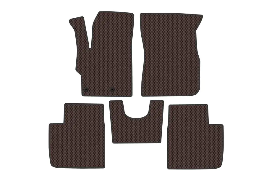 Peugeot 301 2012- гг. Резиновые коврики Carsuit (2017-, Коричневые) Фото 1