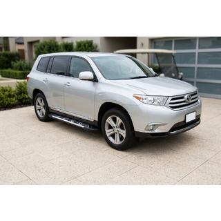 Боковые Подножки Sunrise (2 шт., Алюминий) Toyota Highlander 2008-2013 гг. фото 1