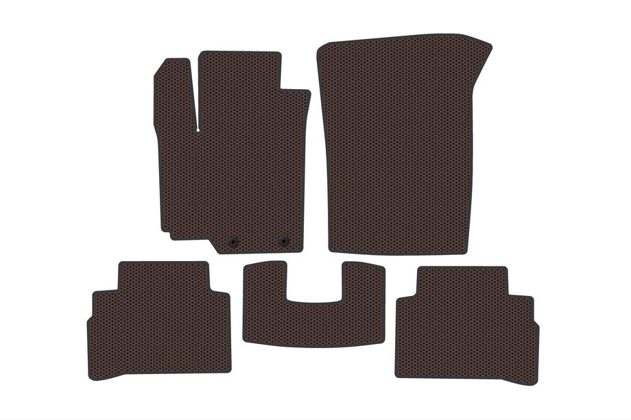 Suzuki Vitara 2015- гг. Резиновые Коврики Carsuit V2 (Коричневые) Image