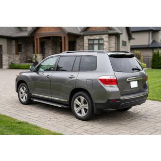 Боковые пороги RedLine V1 (2 шт., алюминий) Toyota Highlander 2008-2013 гг. фото 1