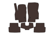 Volkswagen Taigo 2020- гг. Резиновые Коврики Carsuit (Коричневые) фото 1