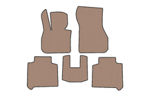 BMW 2 серия Active Tourer F45/F46 2014-2021 гг. Резиновые Коврики Carsuit (2 Ряда, для F46, Бежевые) фото 1